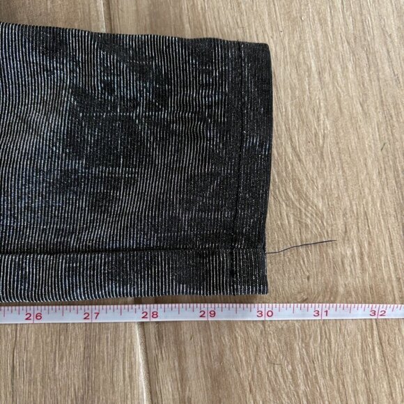 Tripp NYC Glitter Pants Women's 27 Back Silver Grunge Emo Goth Skull Party NYE - Picture 11 of 11